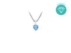 Strieborný prívesok s briliantom JVD SVLP0509SH8M400