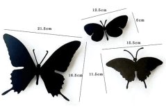 Dizajnové hodiny Diamantini a Domeniconi Butterfly sky blue 40cm