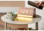 LED hodiny-budík 6078WD Karlsson s nabíječkou smartphonů 16cm