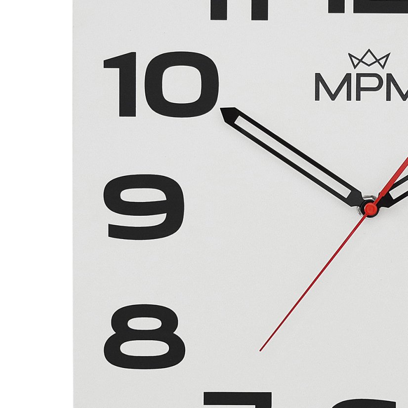 Nástenné drevené hodiny s tichým chodom MPM Topg - E07M.4260.0090