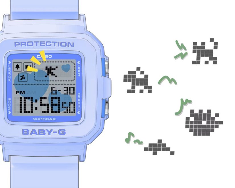 CASIO BGD-10KH-2BER Baby-G
