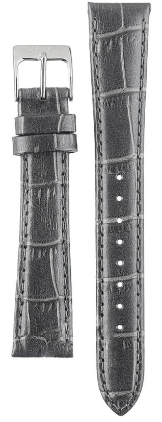 Kožený řemínek Orient UL019025J0 17mm (pro model RA-AG00), šedý Kožený řemínek Orient UL019025J0 17mm (pro model RA-AG00), šedý
