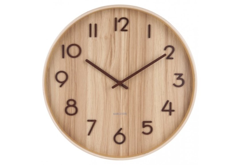 Designové nástěnné hodiny 5809WD Karlsson 40cm