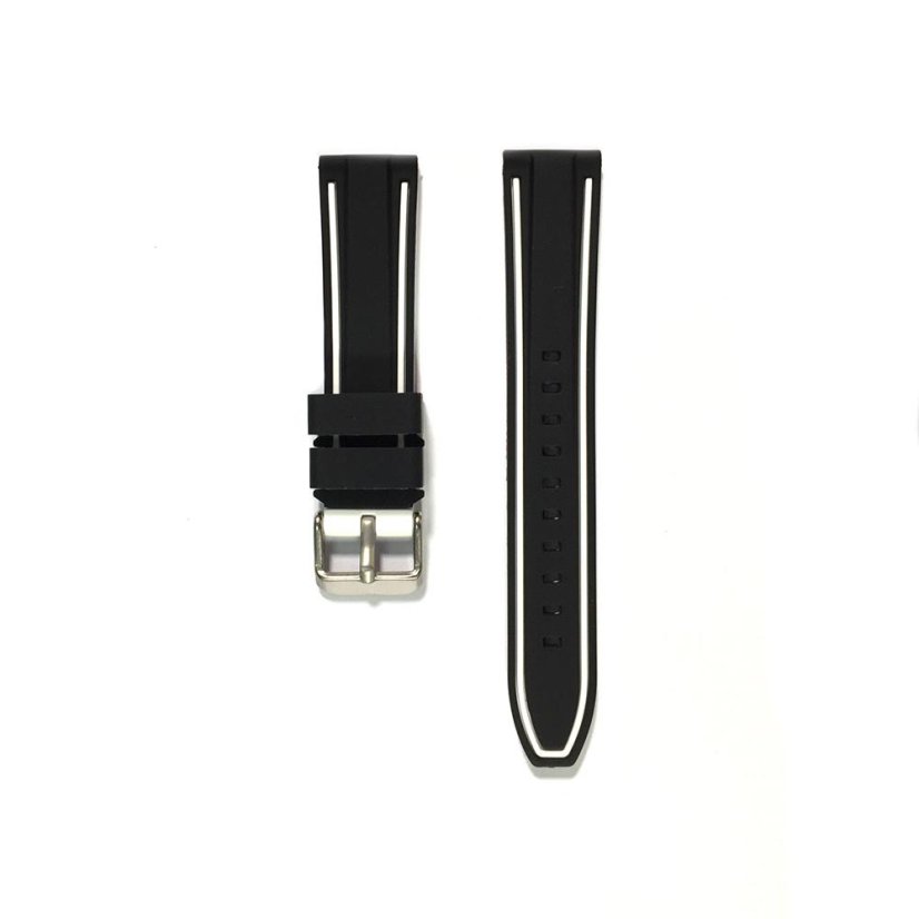 Silikonový řemínek na hodinky PRIM RJ.15326.9000 (24 mm)