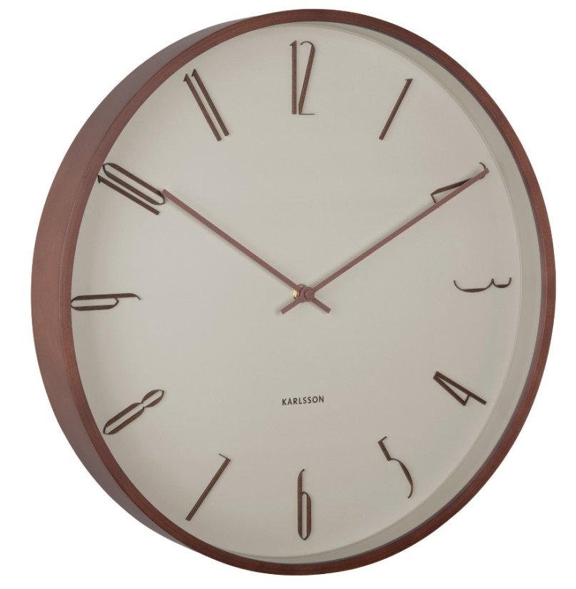 Dizajnové nástenné hodiny 6014WG Karlsson 40cm