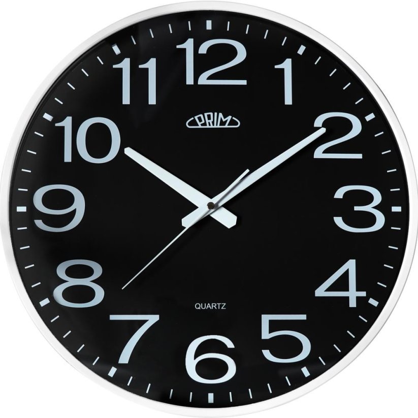 Nástěnné hodiny PRIM Klasik Style - black (E01P.3987.0090)