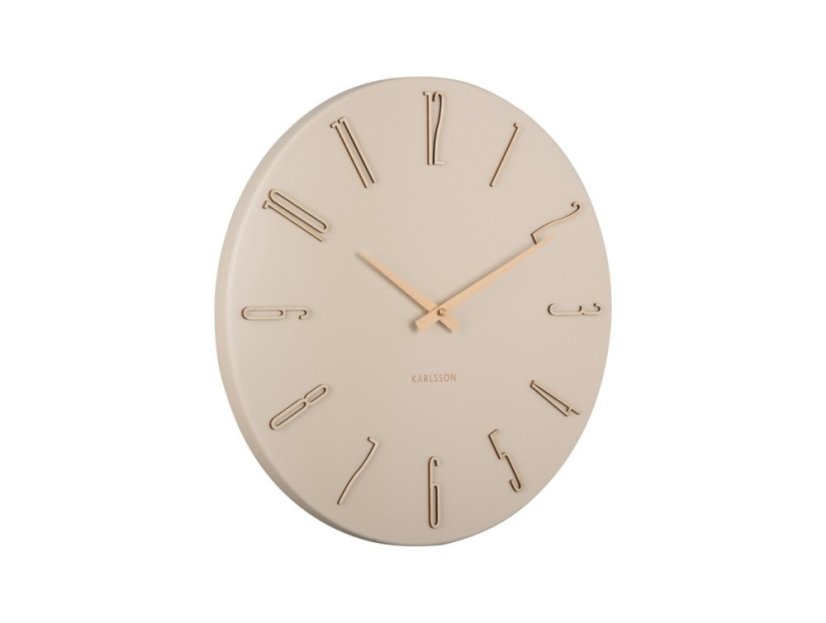 Dizajnové nástenné hodiny 6072WH Karlsson 40cm