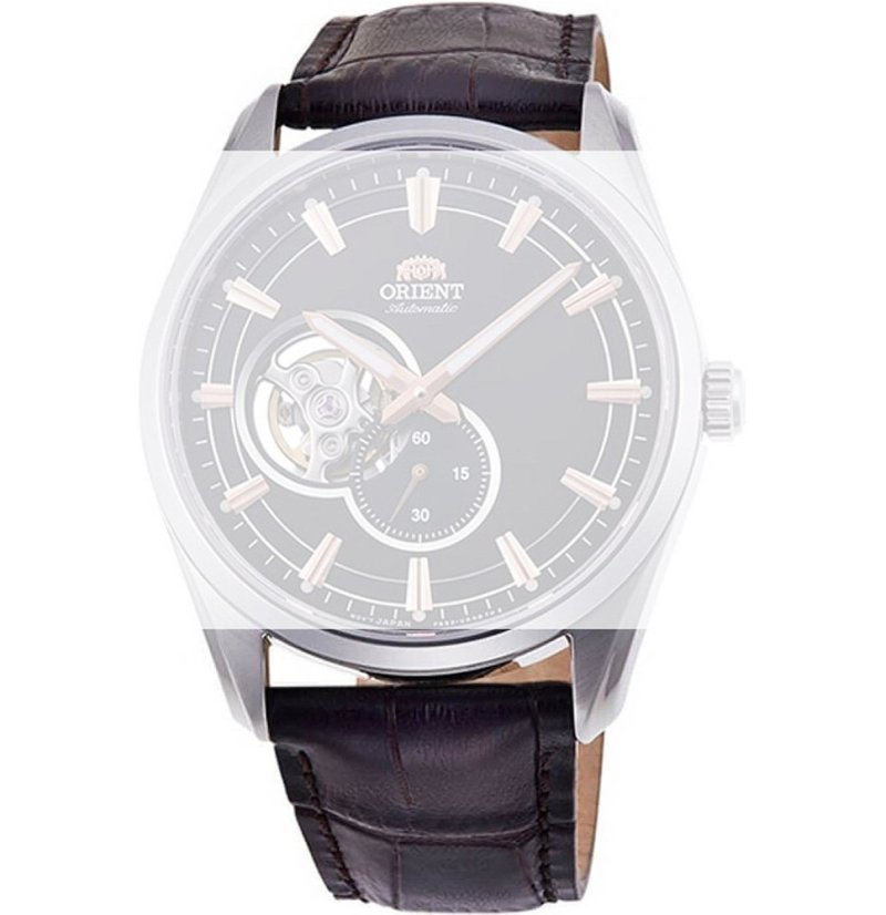 Kožený remienok Orient UL014012J0 22mm (pre model RA-AR00), hnedý Kožený remienok Orient UL014012J0 22mm (pre model RA-AR00), hnedý