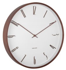 Dizajnové nástenné hodiny 6014WH Karlsson 40cm