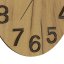 Nástenné hodiny s tichým chodom MPM Timber Simplicity - A - E07M.4222.5390