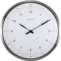 Dizajnové nástenné hodiny 3243wi Nextime 60 minutes 33cm