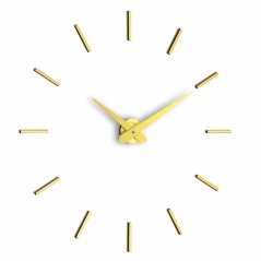 Designové nástěnné hodiny I200G IncantesimoDesign chrome 90-100cm