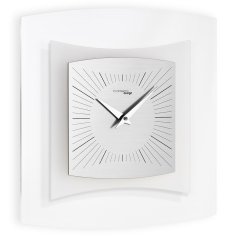 Designové nástěnné hodiny I059M chrome IncantesimoDesign 35cm