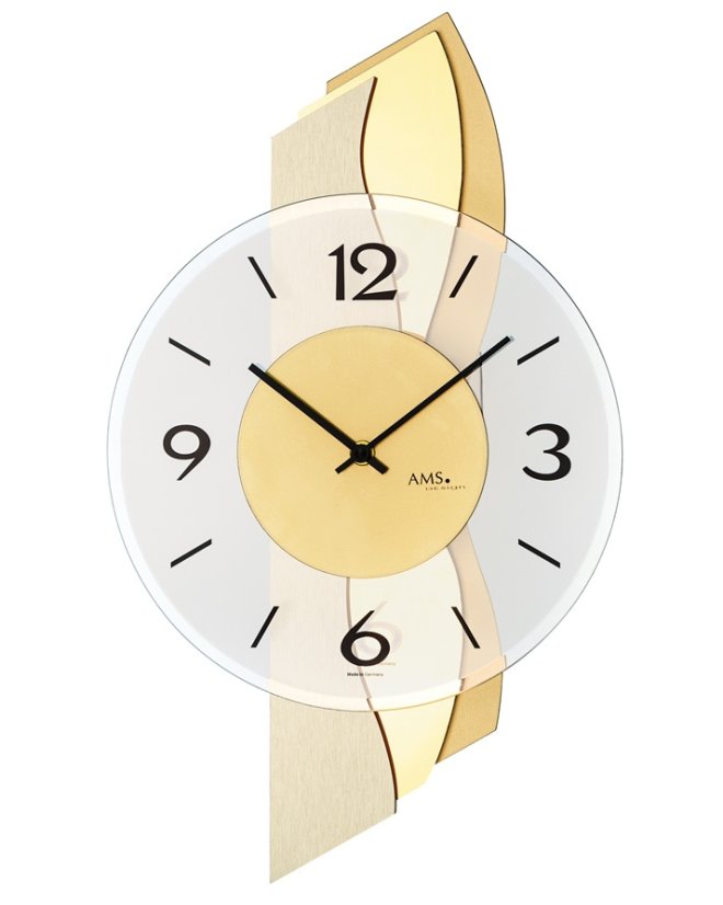 Designové nástěnné hodiny 9669 AMS 47cm Designové nástěnné hodiny 9669 AMS 47cm