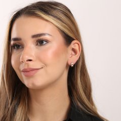 Zlaté náušnice so zirkónmi ZE0779XJ72-1400 (585/1000) 2,14g
