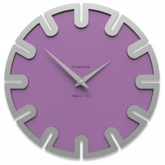 Dizajnové hodiny 10-017 CalleaDesign Roland 35cm (viac farebných variantov) Farba fialová klasik-73 - RAL4005