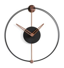 Dizajnové nástenné hodiny Nomon NANO BK 31cm