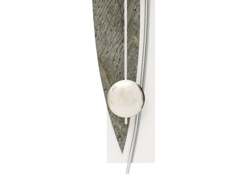 Designové nástěnné kyvadlové hodiny 7456 AMS 67cm