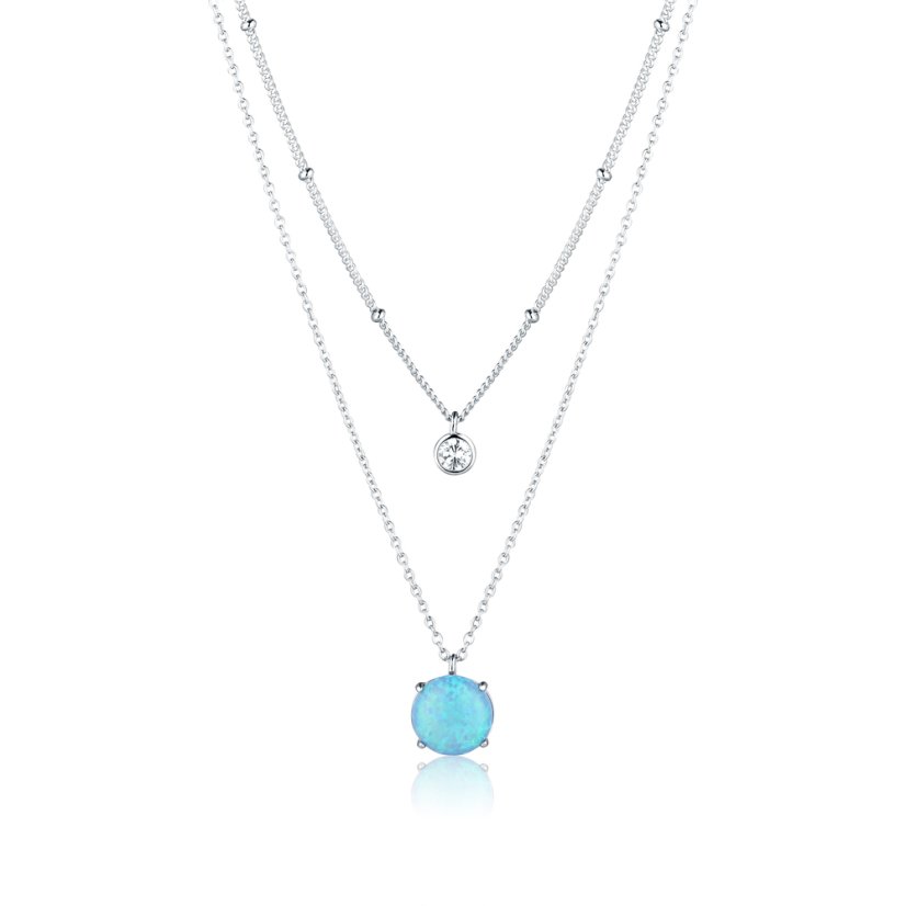 Strieborný náhrdelník JVD SVLN0681X61O345