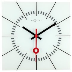 Dizajnové nástenné hodiny 8636wi Nextime Stazione 35cm