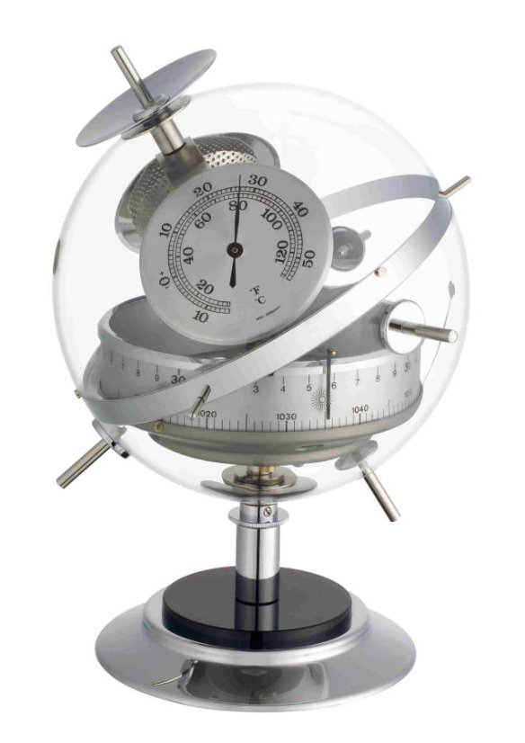 TFA 20.2047.54 - Meteostanica SPUTNIK - chróm