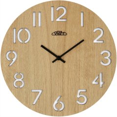 Nástěnné hodiny s tichým chodem PRIM Authentic Veneer - B - E07P.4242.51