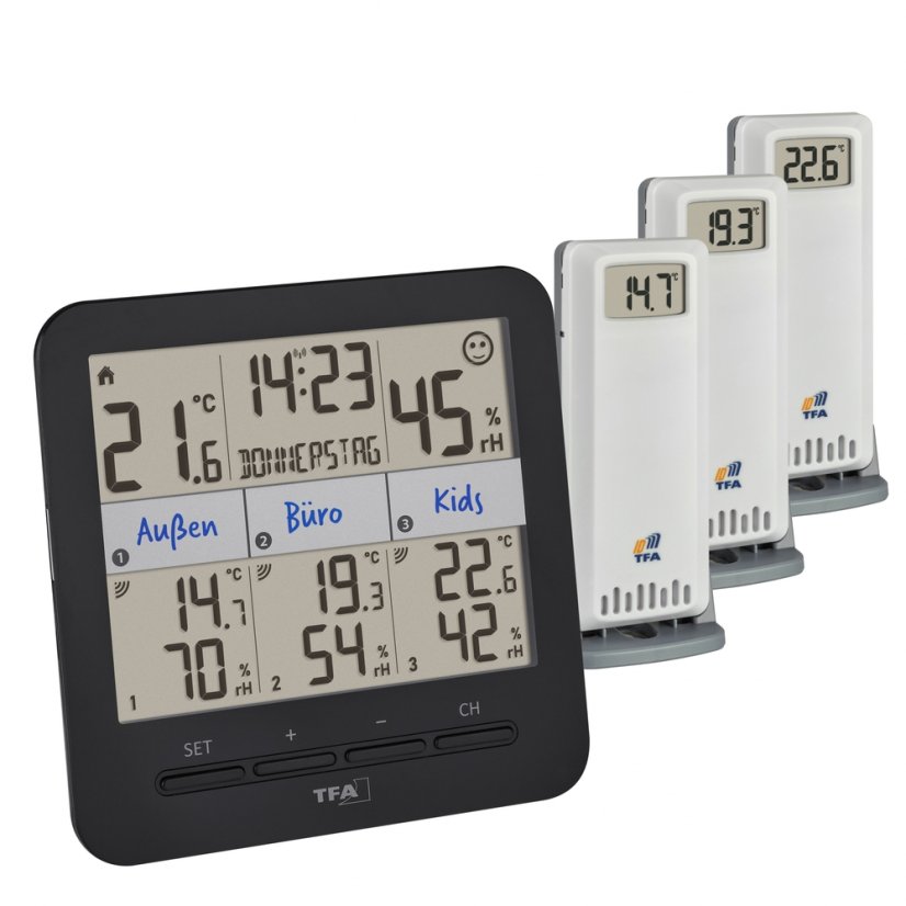 TFA 35.8109 - Sada WiFi brány TFA.me a bezdrátového teploměru TFA 30.3075.01