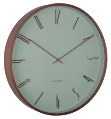 Dizajnové nástenné hodiny 6014GR Karlsson 40cm