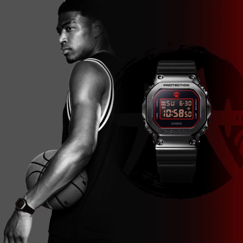 CASIO GM-5600RH-1ER G-Shock Rui Hachimura Signature Model