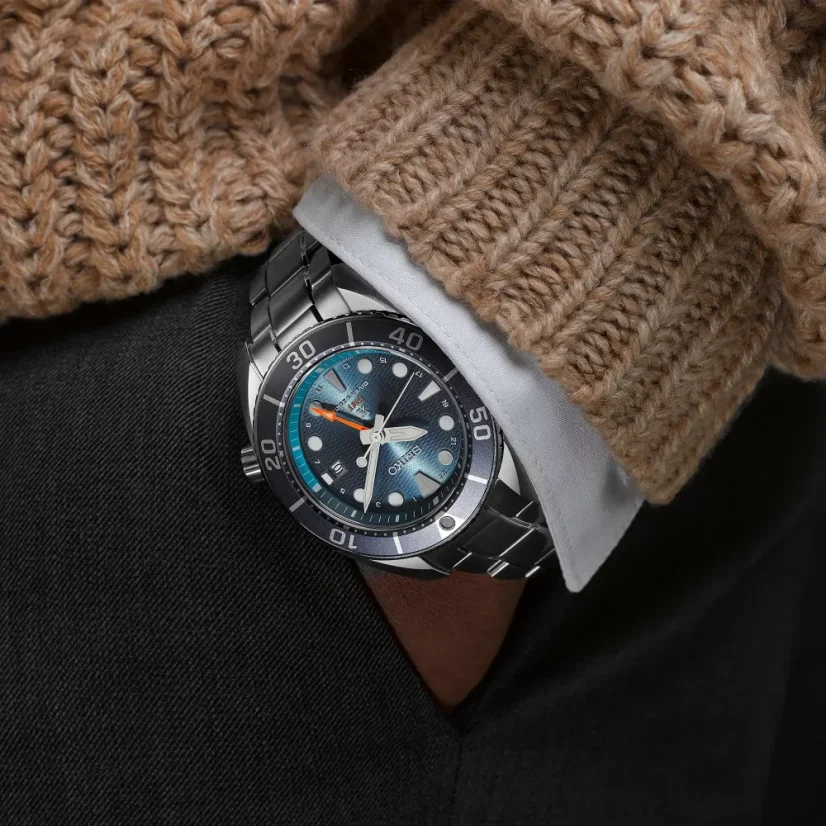 Seiko SFK001J1 Prospex Aqua ‘SUMO’ Solar GMT Diver
