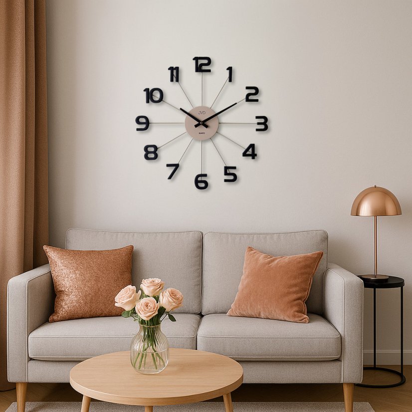 Designové hodiny paprskové JVD HT119.1
