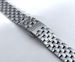 LAVVU Masívny strieborný oceľový remienok - 20