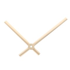 Kovové hodinové ručičky B19 (95 mm, 76 mm) - zlaté - Ručičky hodinové B19 pár zlaté
