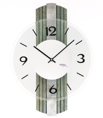 Designové nástěnné hodiny 9677 AMS 38cm