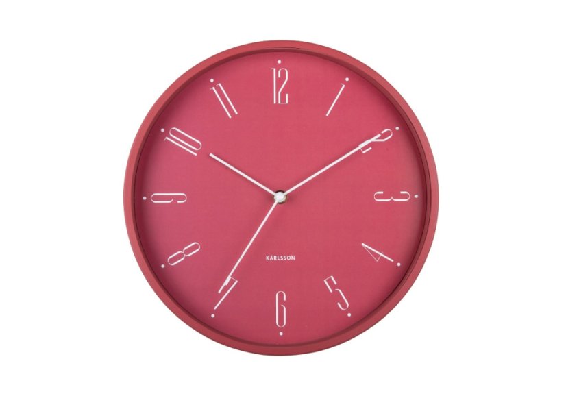 Dizajnové nástenné hodiny 5988RD Karlsson 30cm