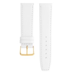 Kožený řemínek na hodinky RB.15008 (22 mm) - bílý - RB.15008.2220.00.L