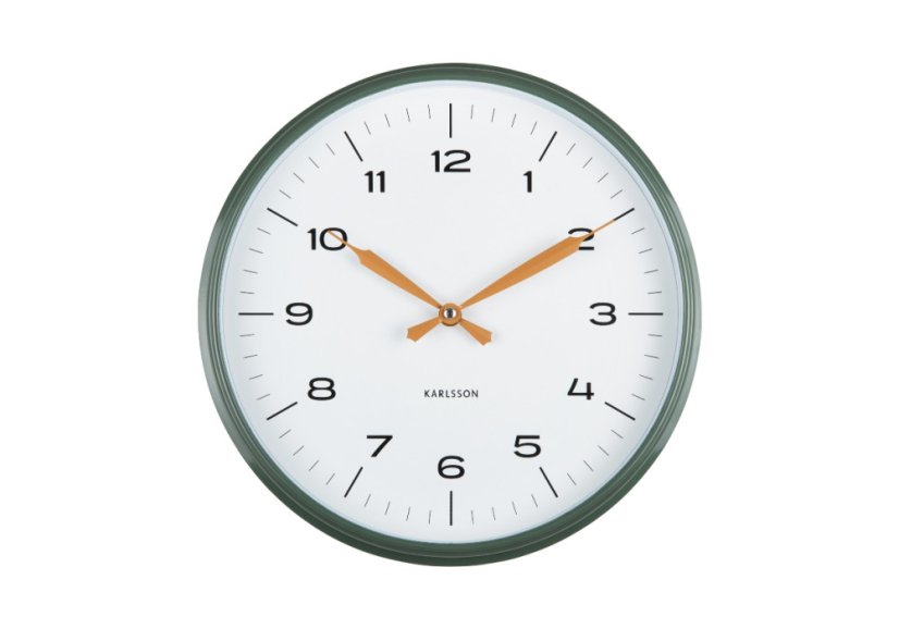Dizajnové nástenné hodiny 6056GR Karlsson 30cm