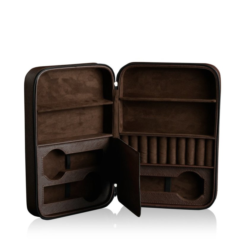 Puzdro na šperky, hodinky a slnečné okuliare HEISSE & SÖHNE 70019-157.145 Lifestyle Organizer Saffiano