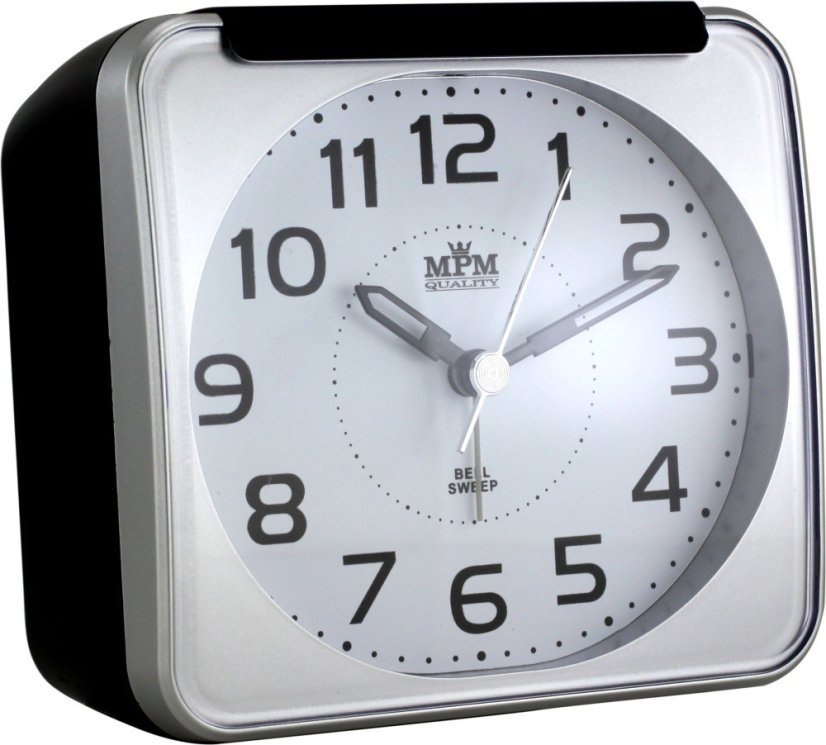 Budík s tichým chodem MPM C01.3529.90