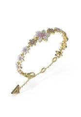 Guess White Lotus náramek JUBB04128JWYGWHS