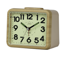 Ručičkový budík Luminiscenční ciferník JVD SRP1080.1