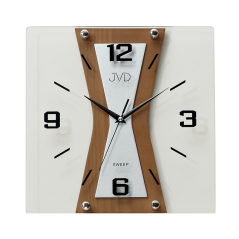 Dřevěné hodiny s tichým chodem JVD NS17010/41