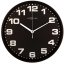 Dizajnové nástenné hodiny 3053zw Nextime Dash black 35cm