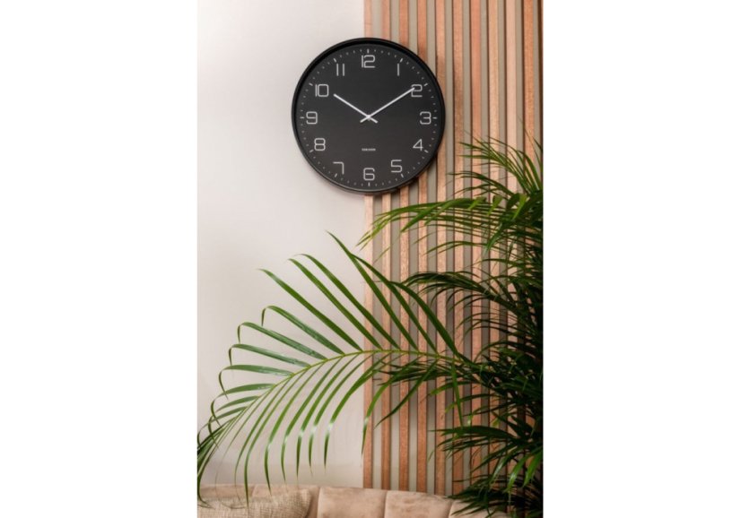 Dizajnové nástenné hodiny 5751BK Karlsson 40cm