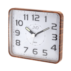 Ručičkový budík s tichým chodem JVD SRP882.4