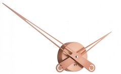 Dizajnové nástenné hodiny Future Time FT9650CO Hands copper 60cm