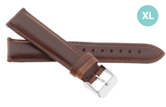 Prodloužený kožený řemínek na hodinky R35002/22XL (22 mm)