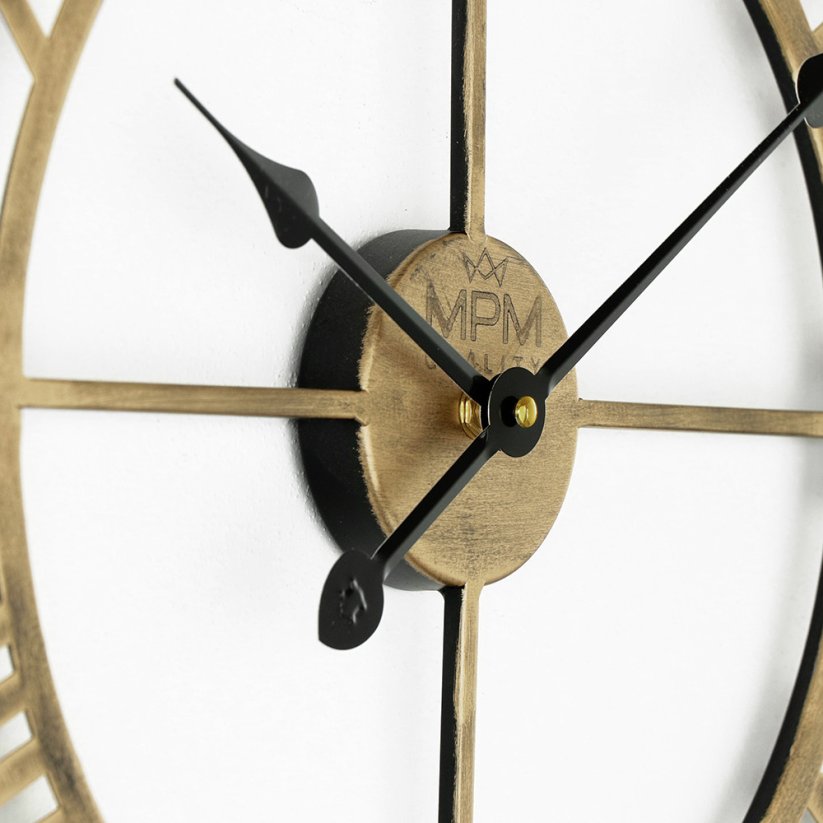 Nástenné dizajnové hodiny MPM Vintage Glamorous II - E01.4203.80