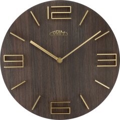 Nástěnné hodiny PRIM Timber Breezy II (E01P.4083.54)