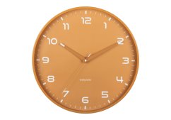 Dizajnové nástenné hodiny 6053YE Karlsson 40cm